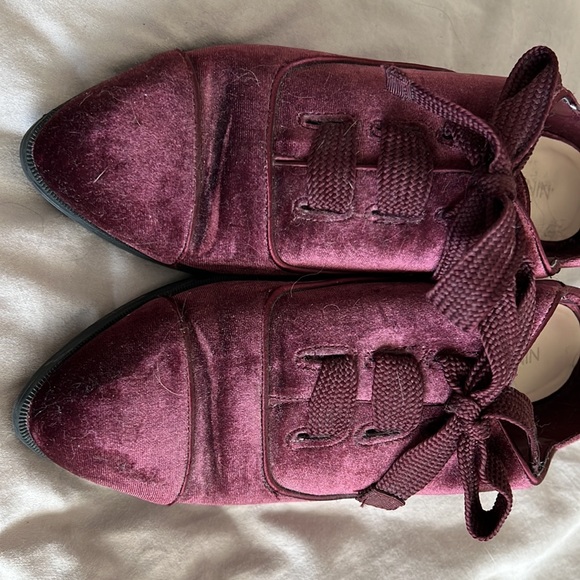 red suede shoes - Picture 4 of 4